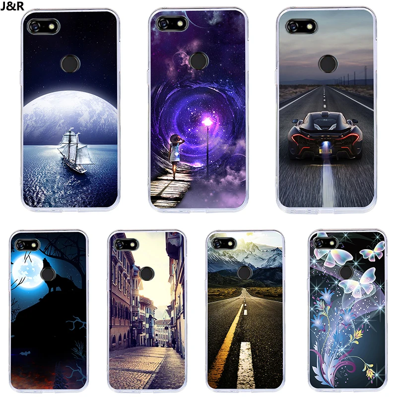 

J&R Phone Case For Lenovo A5 L18011 5.45" Luxury Soft Silicone Full Protective Painting Back Cover For Lenovo A5 A 5 Cases