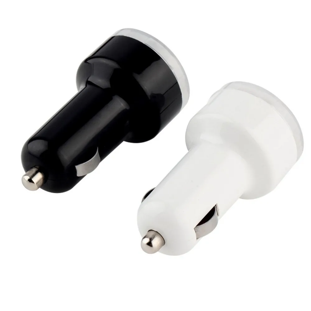 Новые мини двойной 2 Порты и разъёмы USB Автомобильное Мощность Зарядное устройство адаптер DC 12-24 V для iPhone6/6 PLUS 5S для iPod Камера Лидер продаж