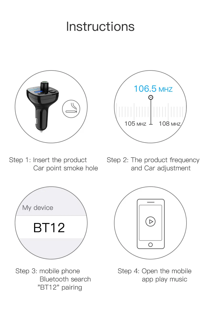 E0194-Bluetooth FM-18