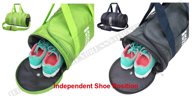 Gym Bag, Duffel Bag, Sports Gym Bag for Women and Men with Shoe Compartment