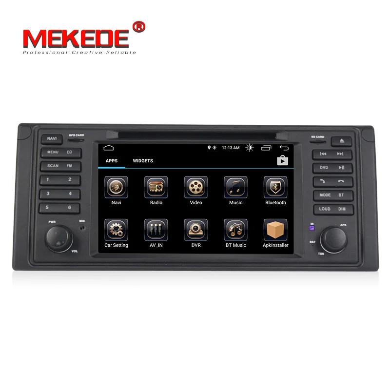 Sale MEKEDE 1din Android 8.1 Car DVD GPS player For BMW E39 E53 X5 M5 with wifi BT GPS navigation 3G multimedia free shipping 2