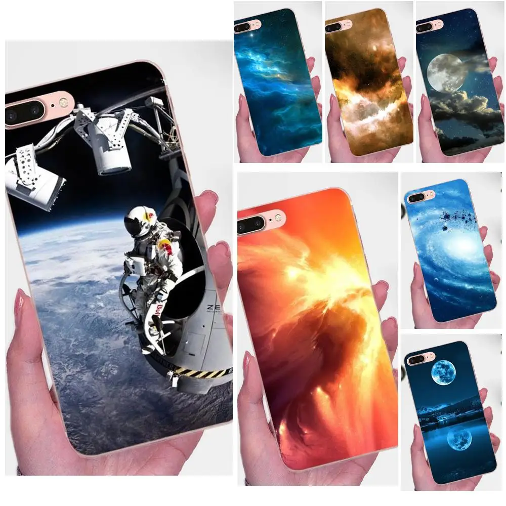 Красивое звездное небо для Xiaomi Mi3 Mi4 Mi4C Mi4i Mi5 Mi 5S 5X 6 6X 8 SE A1 Max Mix 2 Note 3 4 мягкие узоры из