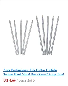 5 шт Профессиональный Плиткорез карбидный разметчик жесткий металлическая ручка стеклорез