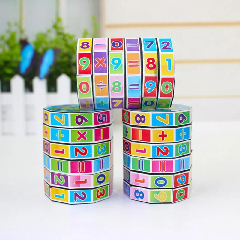 

Educational Math Toy Twist Magic Cube Early Learning Toys for Children Baby Toys Magic Tube Math Puzzles