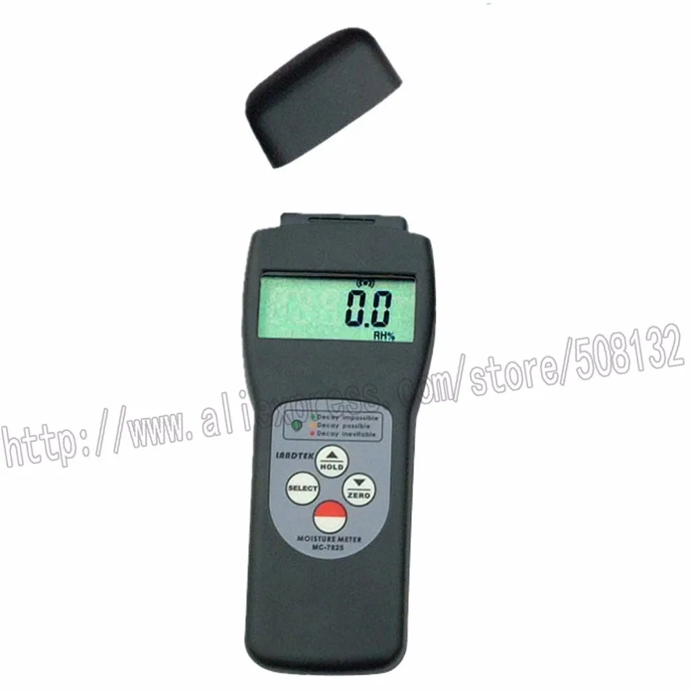 Landtek MC7825S Digital Moisture Meter Tester Wood Fiberglass Concrete