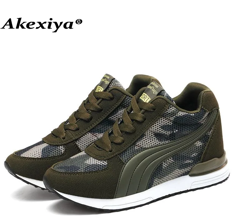 camouflage running shoes