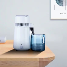 4 бытовой чистый стоматологический дистиллятор воды фильтр машина дистиллированная Дистилляция очиститель оборудование из нержавеющей стали с кувшинчиком