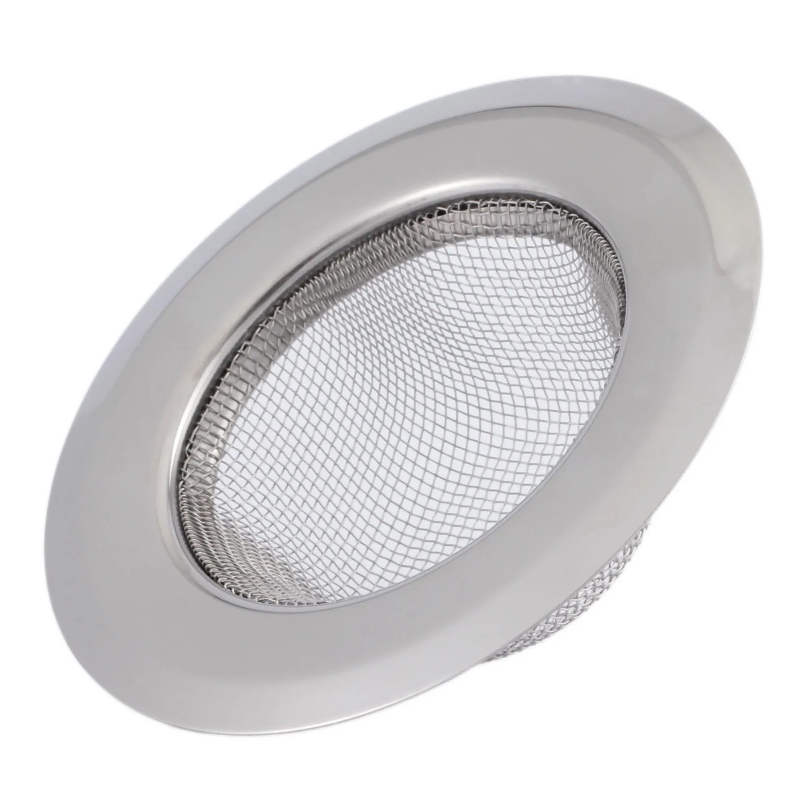 1Pc Kitchen Sink Strainer 9CM Stainless Steel Sink Drain Cover Drainer Basin Filter Mesh Sink Strainer for Bathroom Shower