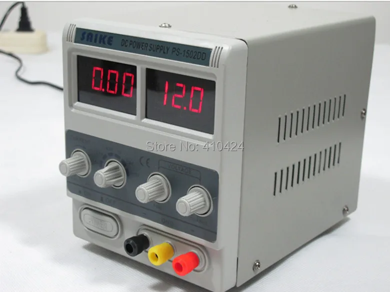PS 1502DD 15V 2A Double LED Display Stable Voltage DC Power Supply