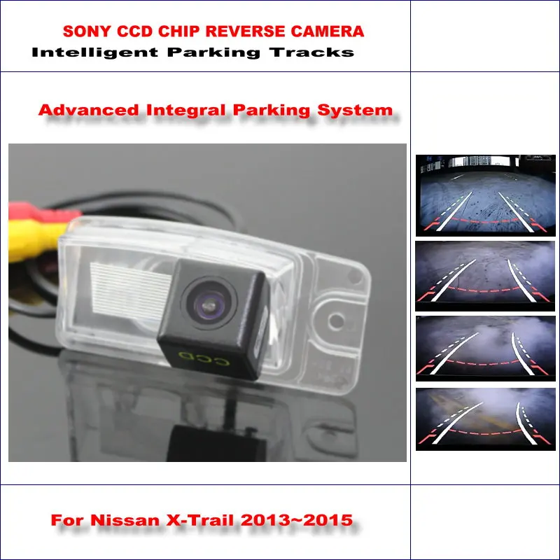 

Backup Rear Reverse Camera For Nissan X-Trail / Nissan Rogue HD 860 * 576 Pixels 580 TV Lines Intelligent Parking Tracks