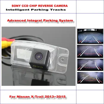 

Car Backup Rear Reverse Camera For Nissan X-Trail / Nissan Rogue 2014 2015 HD 860 Pixels 580 TV Lines Intelligent Parking Tracks