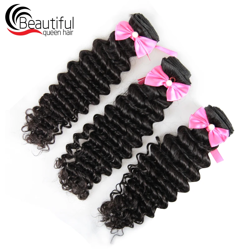3bundles remy hair deep wave