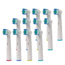 

12PCS Replacement Brush Heads Electric Toothbrush For Braun Oral B SmartSeries/TriZone/Advance Power/Pro Health/Triumph/3D Excel