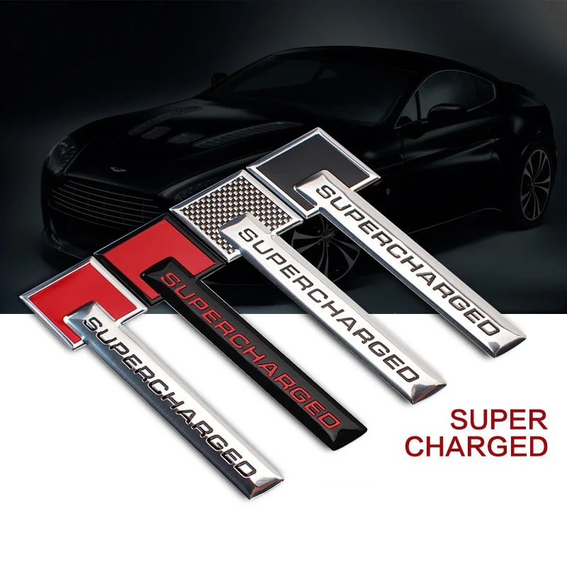 

Car Logo SUPERCHARGED Sticker for Audi A1 A3 A4 A5 A6 A6L A7 A8 Q3 Q5 Q7 TT TTS R8 RS7 S4 S5 S6 S7 S8 Car Body Badge