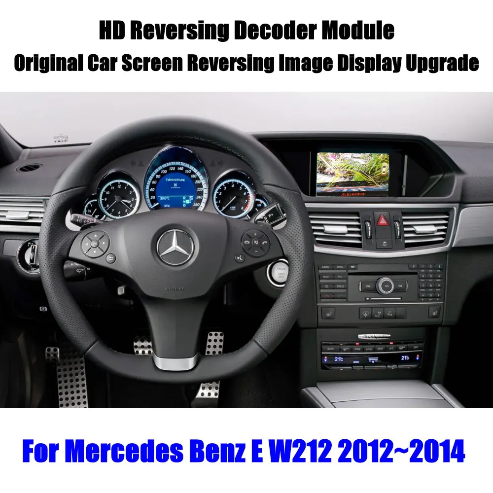 Liandlee для Mercedes Benz E W212 2012 ~ 2014 обратный декодер модуль сзади Парковка Камера изображение автомобиля Экран обновления Дисплей обновление