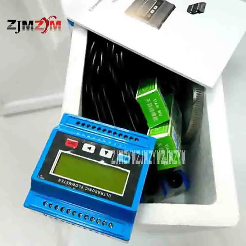 

New Arrival TUF-2000M TM-1 Digital Ultrasonic Flowmeter Flow Meter Ultrasonic Pipeline Flowmeter With TM-1 Sensor DN50-700mm