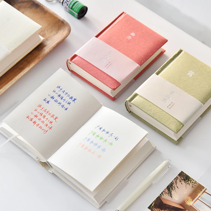 

Simple Empty Mountain Notebook A6 Hardcover Notepad Student Diary 1PCS