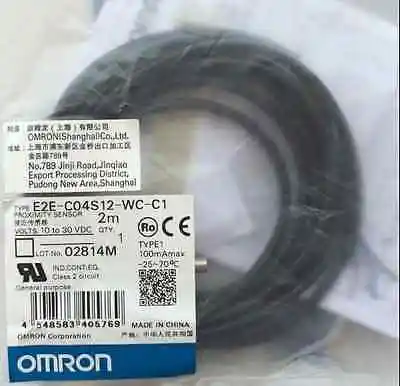 

DHL/EMS 2 PCS E2E-C04S12-WC-C1 E2EC04S12WCC1 for OM-RON Proximity Switch NEW free shipping -D1