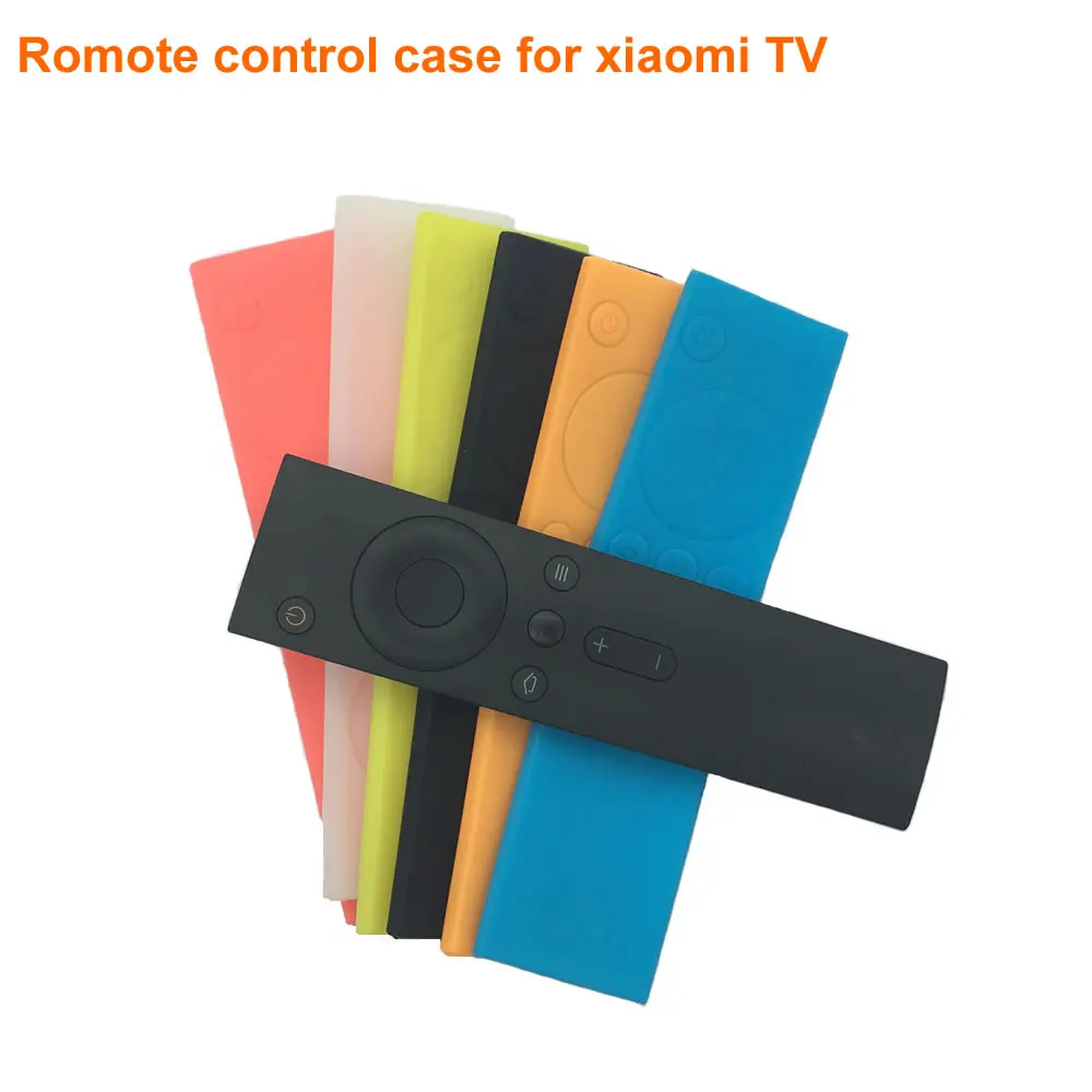 

Soft Silicone Protective Case for Mi Remote Colorful Rubber Cover Case for Xiaomi Remote Control Mi TV Box Xiaomi Remote Cases