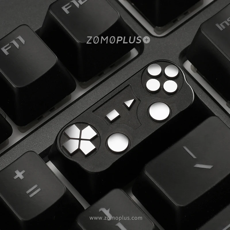 ZOMO дизайн ручка из полистирола, Backspace Металл keycap, механическая клавиатура keycaps, мышь keycap фигурка, MX axis 1 шт