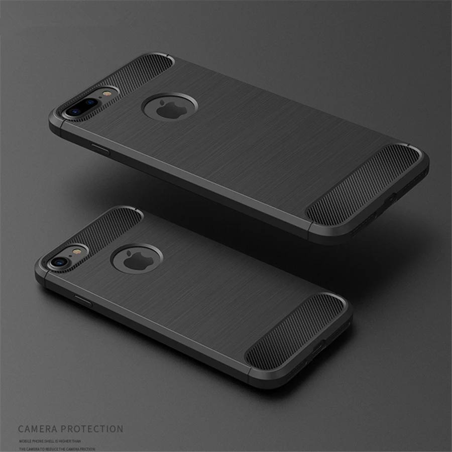 Romiky Ultra Thin TPU Silicone Case For Iphone X 10 8 7S 7 Plus 6s 5S