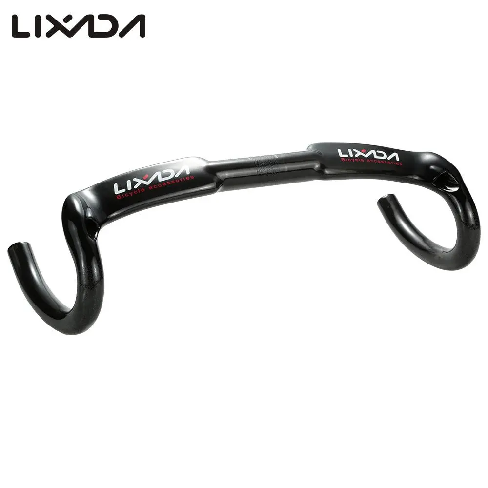 Lixada 31 8 мм руль из углеродного волокна ультра легкий шоссейный велосипед гоночный