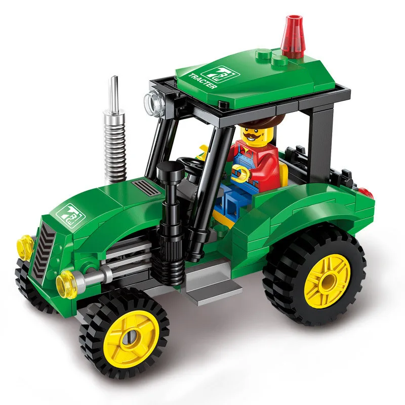 ENLIGHTEN City Construction Road Roller вилочный погрузчик трактор уборочная машина грузовик