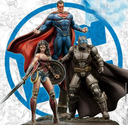

35mm Resin Kits Super Hero 3pcs/set Not assembled Uncolored