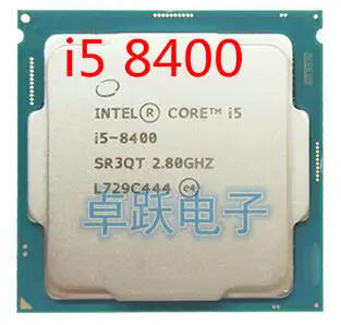 6 ядерный процессор Intel i5 8400 2 8 ГГц LGA 1151 бесплатная доставка|desktop cpu|cpu processorlga |