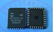 Free shipping 10pcs/lot W27C512P W27C512P-45Z PLCC-32 64K X 8 | Электроника