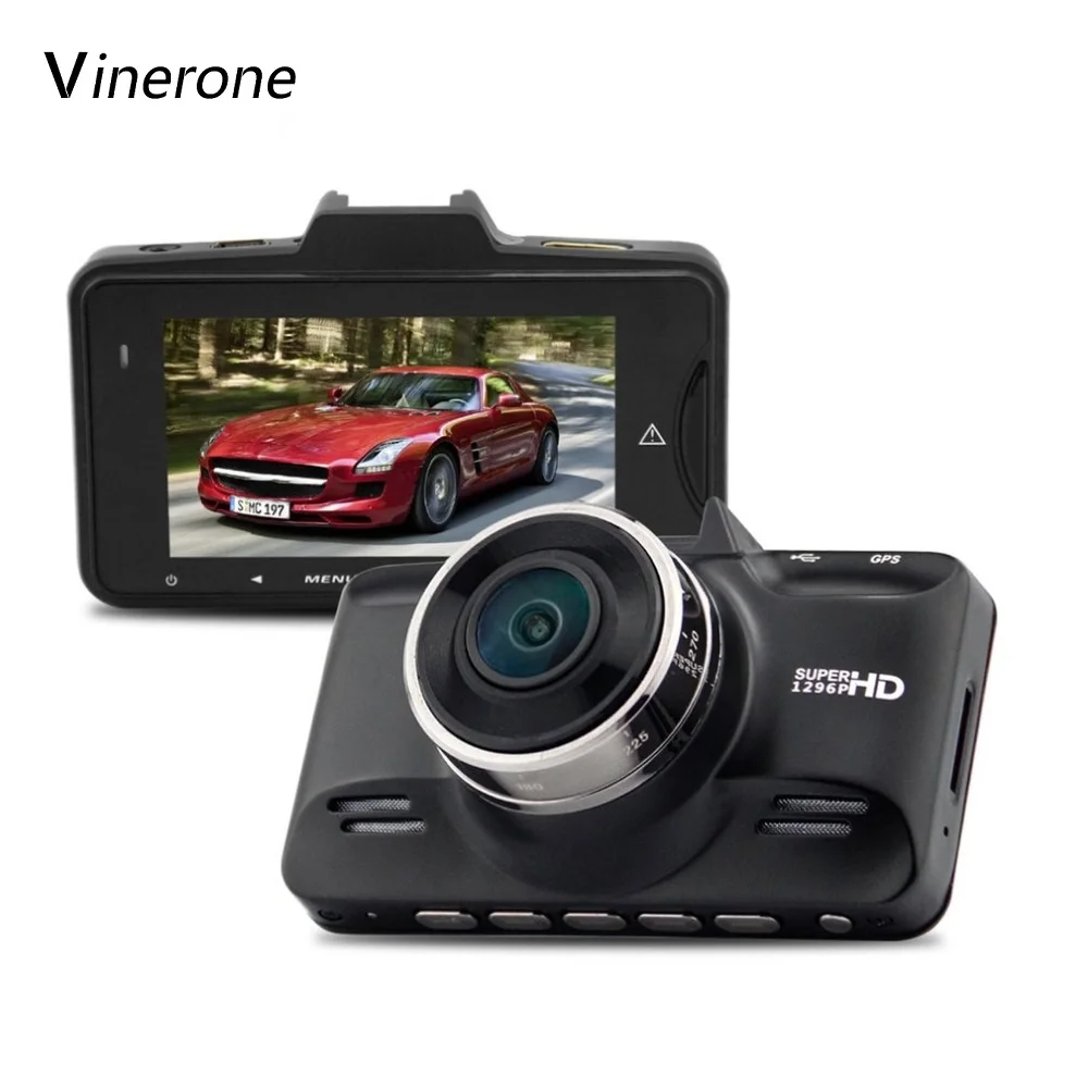 Vinerone GS98C Dashcam Автомобильная камера Recoder DVR Dash Cam Ambarella A7LA70 Full HD g-сенсор gps