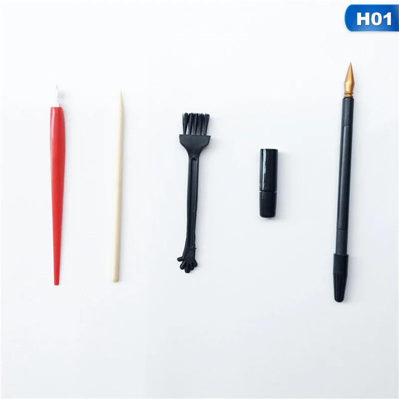 1 set Scraping Tool Children Hand made Art Scratching Painting Tools