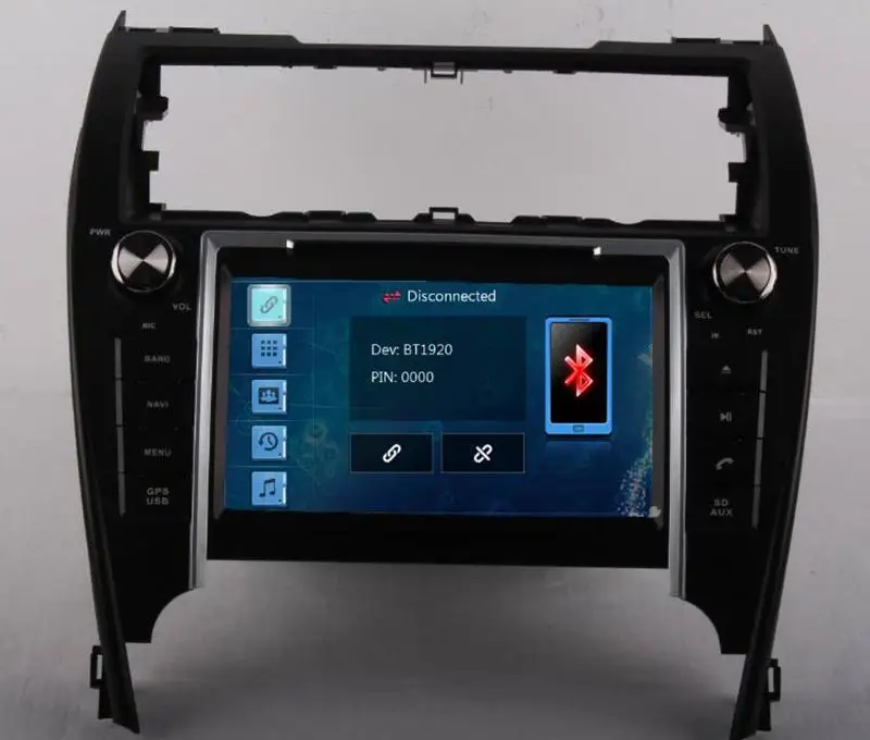 8 дюймов Автомобильный dvd плеер с GPS (опционально) аудио Радио стерео USB/SD AUX BT/TV