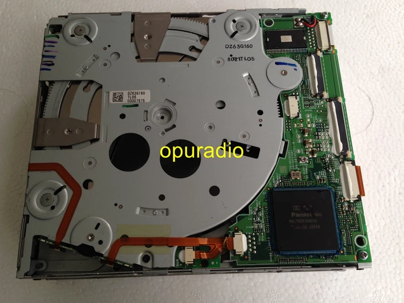 Sale 100% new Alpine 6CD/DVD changer mechanism DZ63G160 correct PCB for Mercedes COMAND NTG4 HDD Navigation W204 C class 2