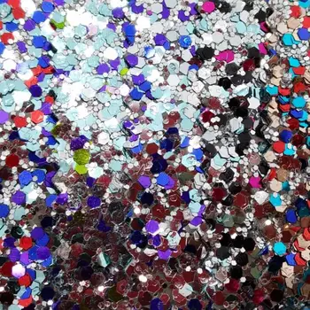 

Lace Glitter Leather Chunky Glitter Leather for DIY accessories wallpaper handbags and shoes P1395