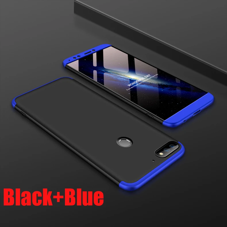 Ударопрочный матовый чехол для Honor 7C русская версия 5 7 дюйма с полной защитой из