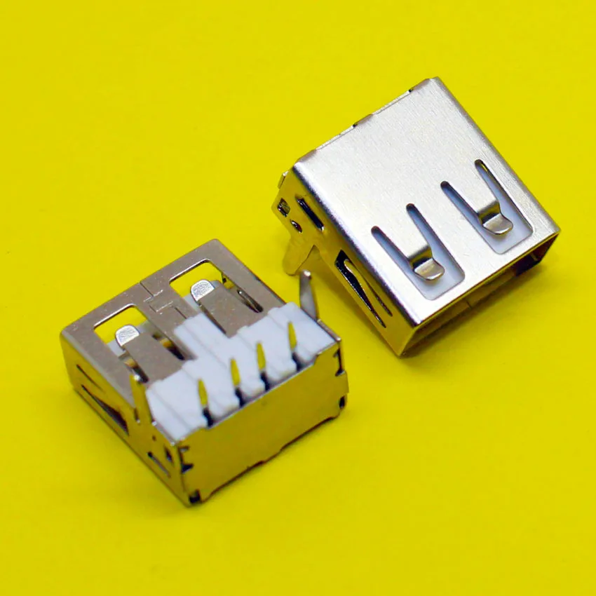 

1x Notebook Laptop USB Jack USB female Socket 2.0 USB 90 Degree Connector For Desktop Laptop PC charger etc