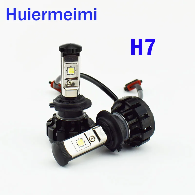 2 шт. Автомобильные светодиодные лампы H1 H3 H4 H7 H11 9005 9006 6000|car led headlight|led headlight bulbbulbs car |