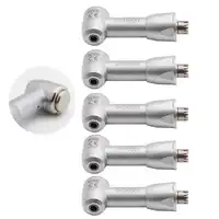 5 pcs Dental Low Speed Handpiece Air Turbine Contra Angle Handpiece Push Head Cartridge+Drive Dental Handpiece BODE 122CU