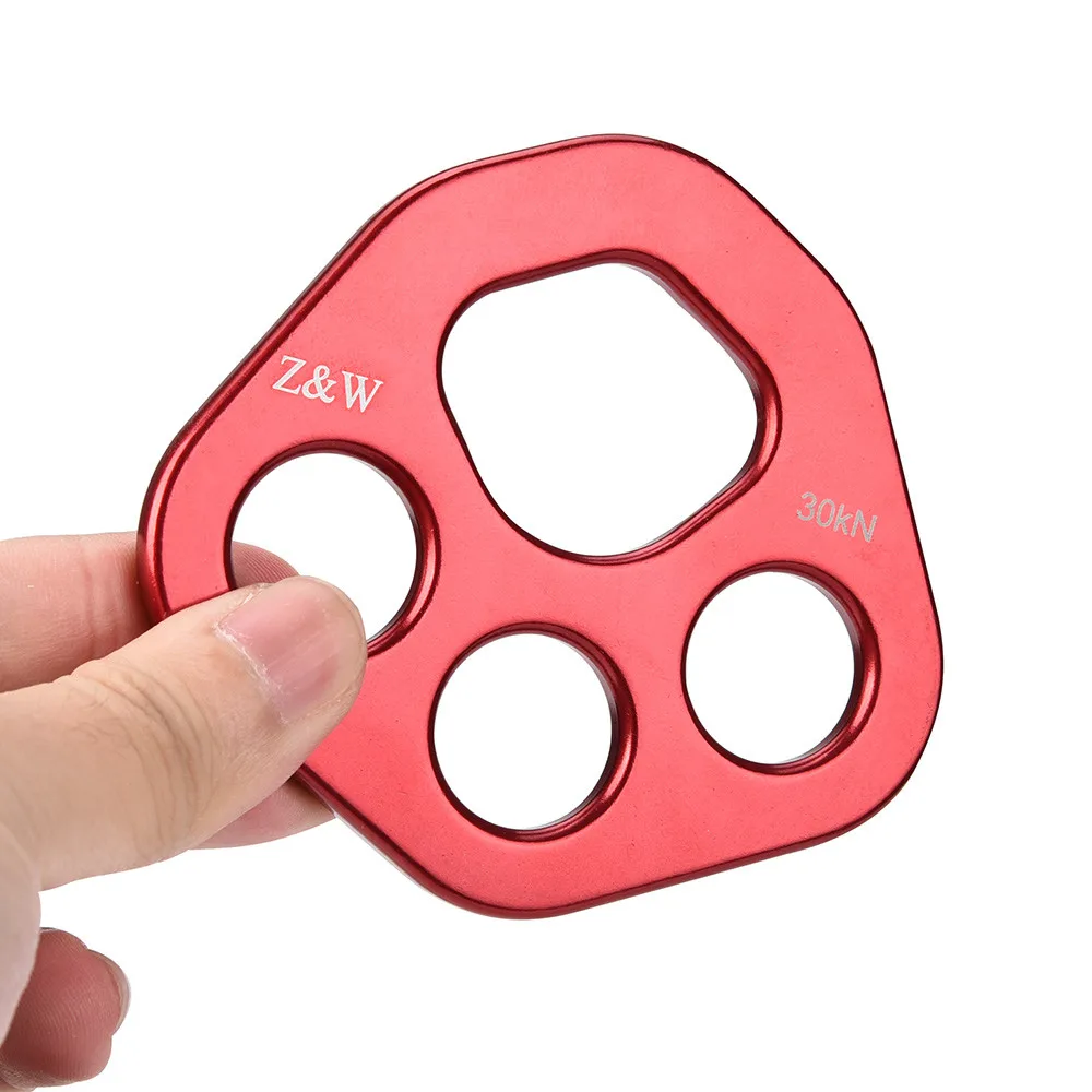 

Climbing Aluminum Bear Paw Rigging Multi Anchor Plate For Multi-point Anchoring Multifunctiin Outdoor Accessories #E