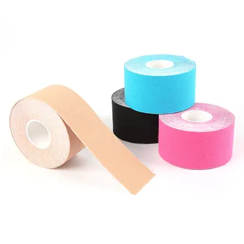 

3.8cm*5m Sport Kinesiology Tape Pain Relief Adhesive for Muscles Shin Splints Knee Shoulder-Waterproof Therapeutic Aid Bandage