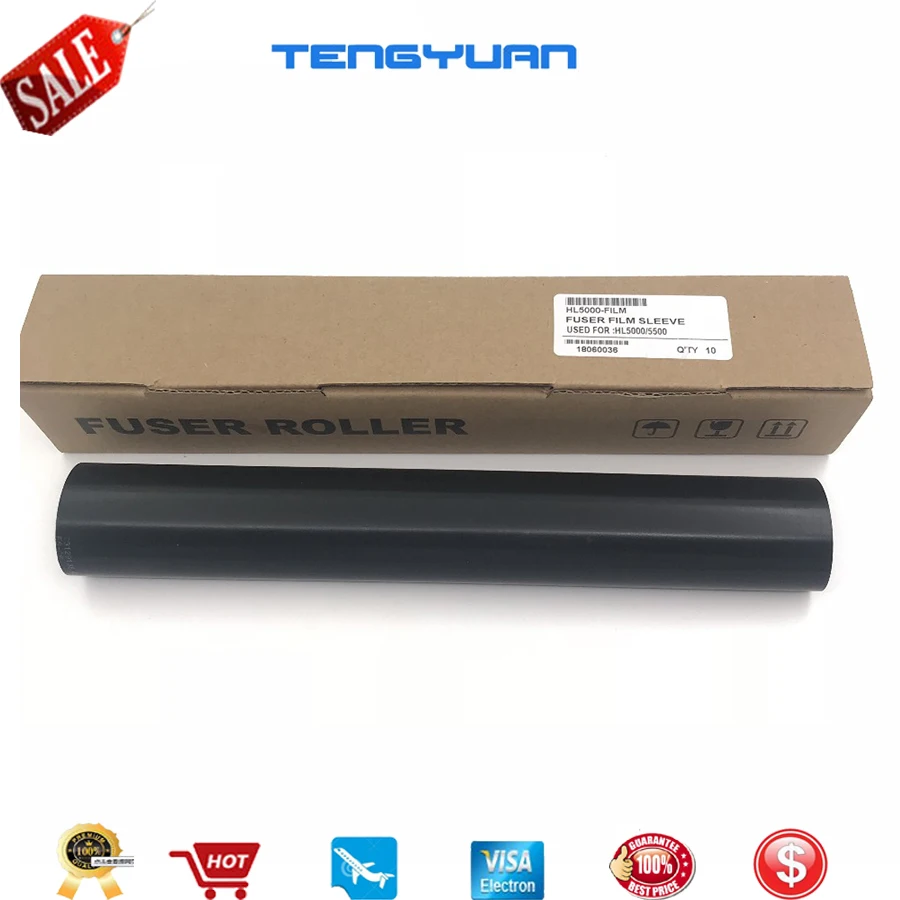10PCX D008AH001 трубка-фьюзер для пленки Brother L5102 L5202 L6202 L6402 фосфат монокальция L5502 L5602 L5652
