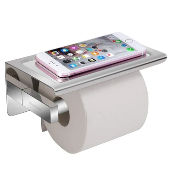 

Bathroom Storage Wall Mounted Self Adhesive Shower Paper Organizer Toilet Roll Storage Things For Home Holder Stand Household