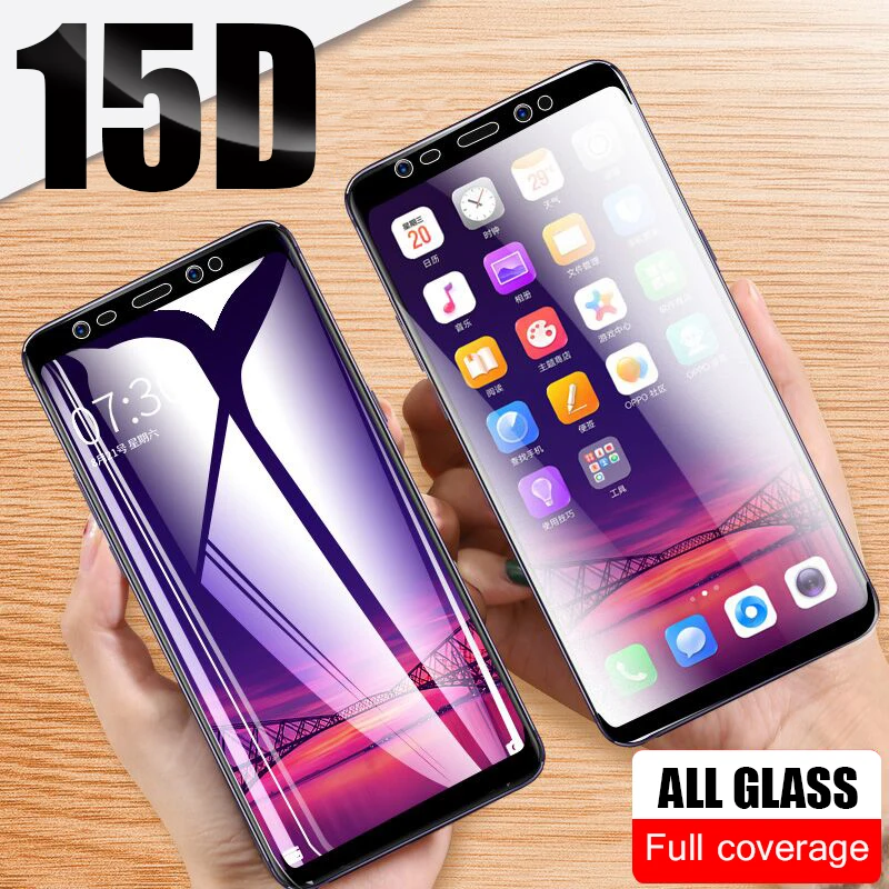 

15D Protective Glass Film On The For Samsung Galaxy S7 Edge S8 S9 Plus Tempered Glass For Galaxy Note 8 9 Screen Protector Film