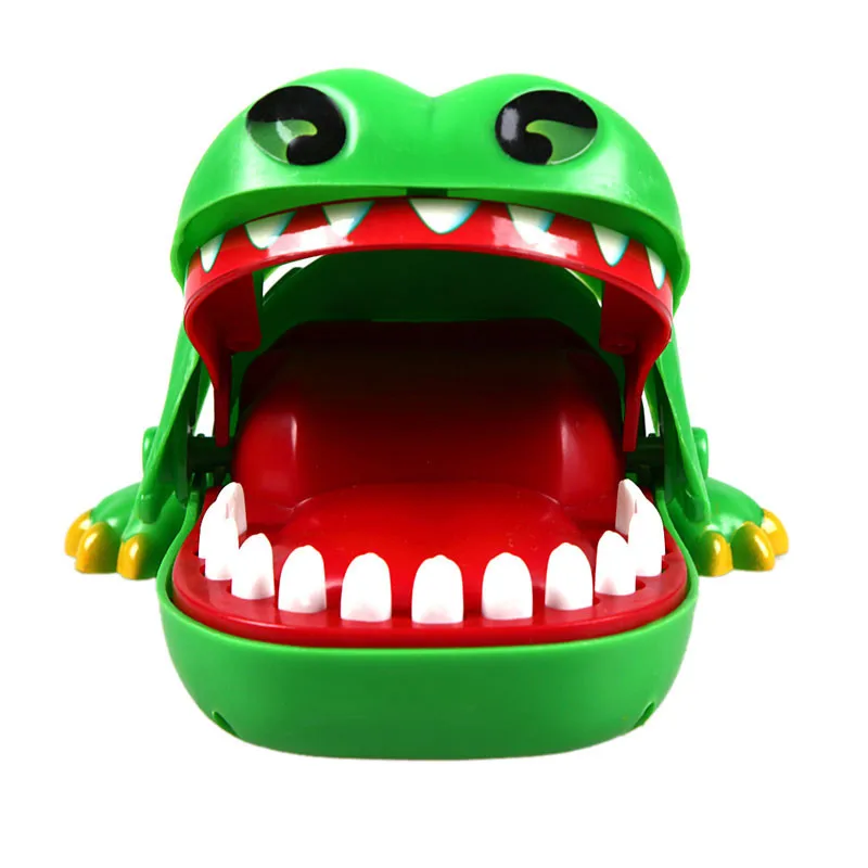 Рот стоматолога укус палец игрушка Большой Крокодил тянет зубы бар игры игрушки дети смешные игрушки для детей подарок