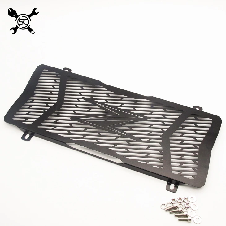 Free Shipping Matte Black Color Stainless Steel Motorcycle Radiator