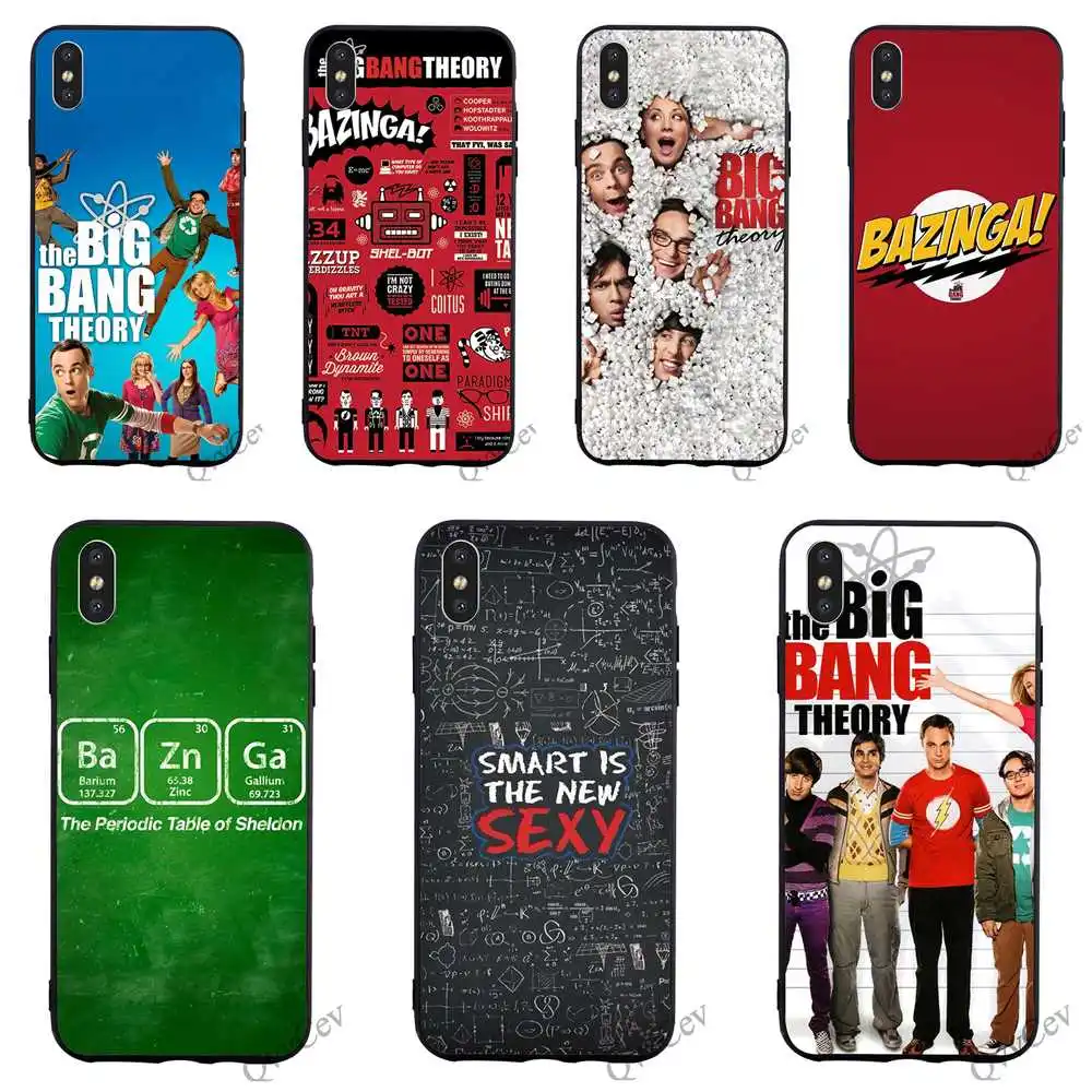 

Protective The Big Bang Theory Sheldon Phone Cover for iPhone 6S Case 8 XR X 7 Plus 6 5 5S SE Xs Max 11 pro Silicone Shell