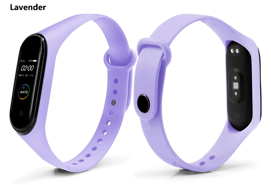 BOORUI mi band 4 ремешка модный новейший mi band 3 ремешок силиконовый водонепроницаемый ремешок Замена для xiaomi mi band 3 4 band