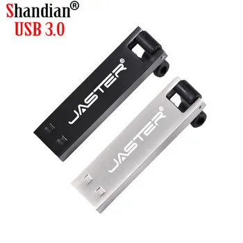 

SHANDIAN USB 3.0 New usb flash drive high speed pendrive 16gb 32gb 64gb pen drive metal flash memory stick(Over 10pcs Free logo)