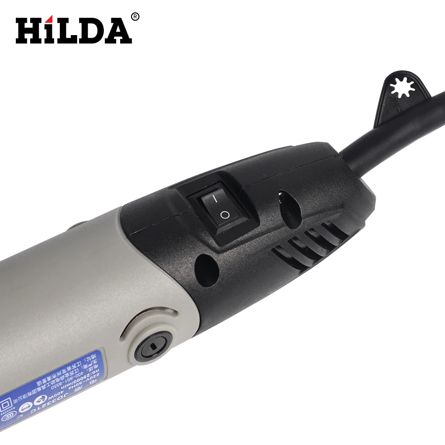 HILDA электрическая дрель 220 В 400 Вт в стиле Dremel аксессуары шлифовальный патрон с